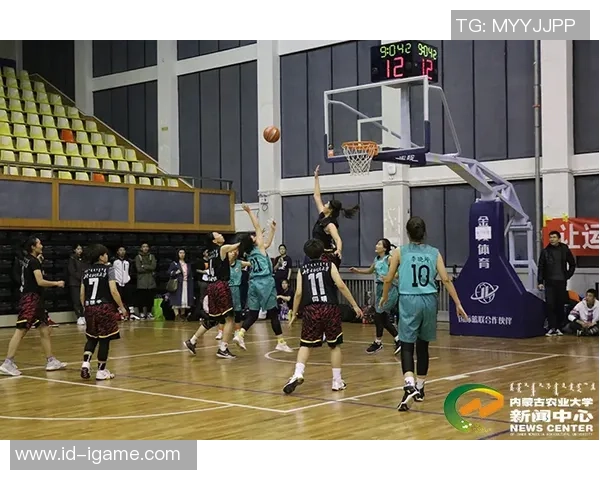 夜幕下的篮球场灯光璀璨球员们挥洒汗水与梦想的舞台